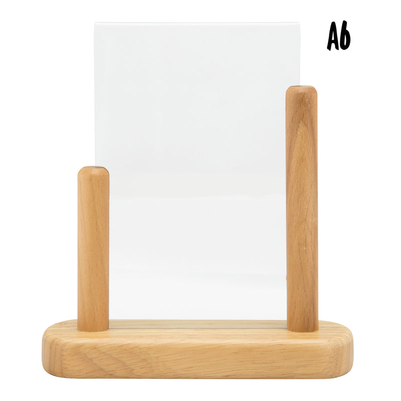 Load image into Gallery viewer, Securit Posterframes - Table - Teak 17,4x15,7x5cm - Pack of 10
