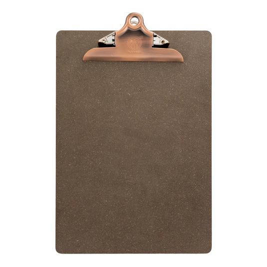 Securit Front-of-House Set - Clipboard A4 Brown - 6 Menu Holders + 10 Bill Presenters