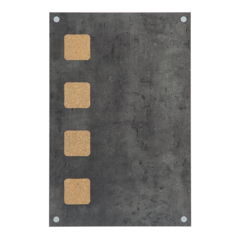 Load image into Gallery viewer, Securit Wall Board - Living Wall Cork/Chalk - Grey 58x38x1,5cm
