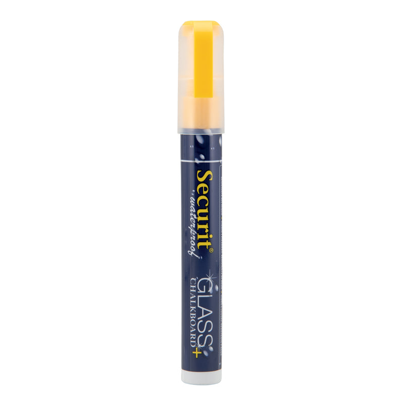 Load image into Gallery viewer, Securit Chalkmarkers - Loose Waterproof - Yellow 14,5x1,5x2cm - Pack of 12
