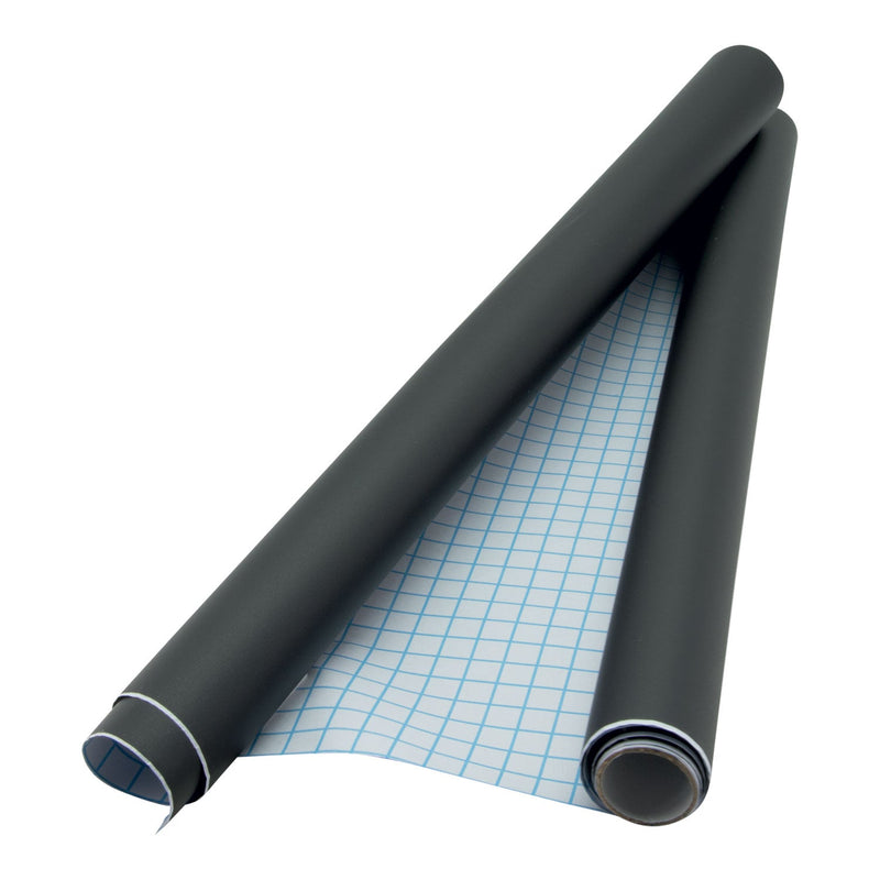 Load image into Gallery viewer, Securit Chalk Wall Kit - Self-Adhesive Foil + Waterproof Markers + Stencils + Cleaner
