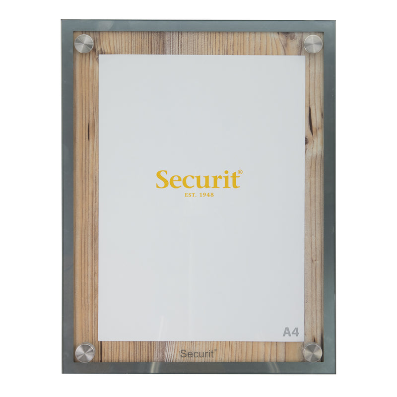 Load image into Gallery viewer, Securit Information Displays - Glass Star - Oak 36,8x28,1x3cm
