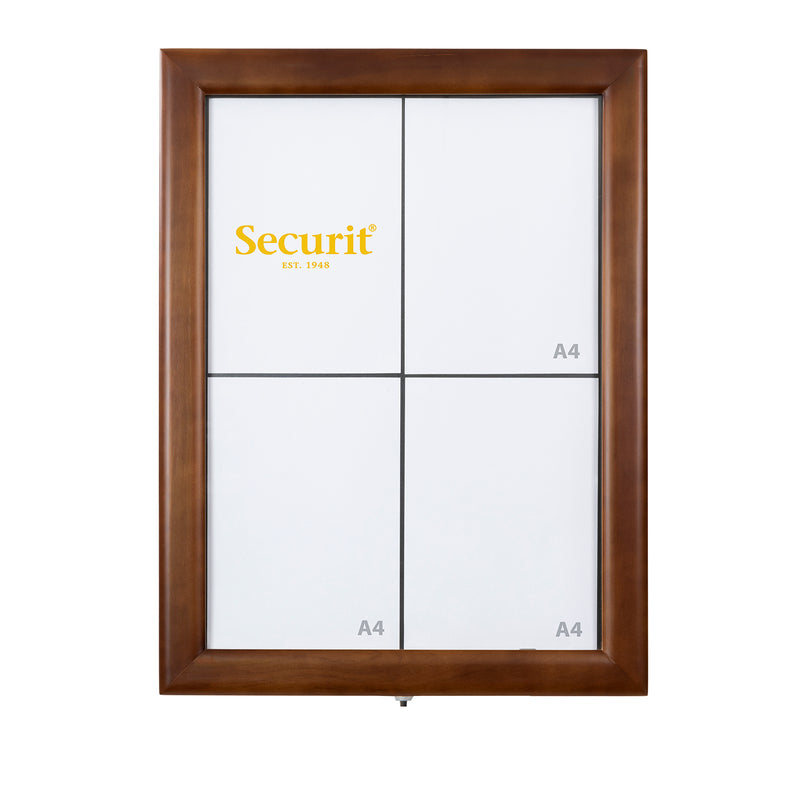 Load image into Gallery viewer, Securit Information Displays - Classic - Dark Brown 69,7x53x6,4cm
