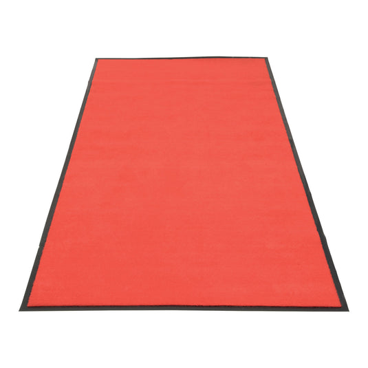 Securit Classic barrier system in red, measuring 200x90x0.7cm, with a sturdy metal frame and safety design.