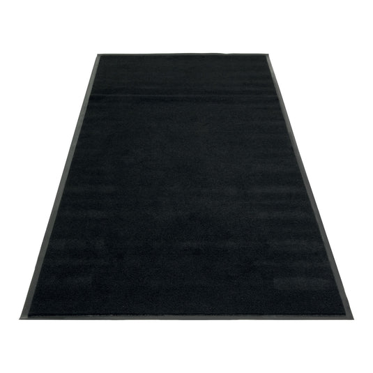 Black Securit Barriers Systems - Classic, 200x90x0.7cm, showing sturdy metal construction with a sleek black finish.