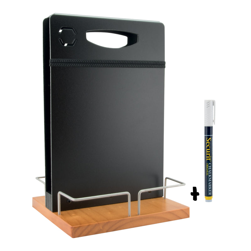 Load image into Gallery viewer, Securit Table Boards - Caddy - Teak 34,5x22x20cm - Pack of 6
