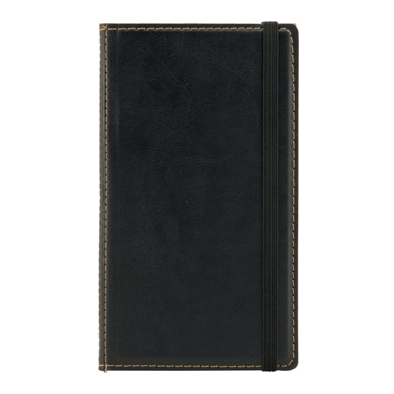 Load image into Gallery viewer, Securit Front-of-House Set - Leather Raw A4 Black - 10 Menu Holders + 10 Beechwood Bill Presenters
