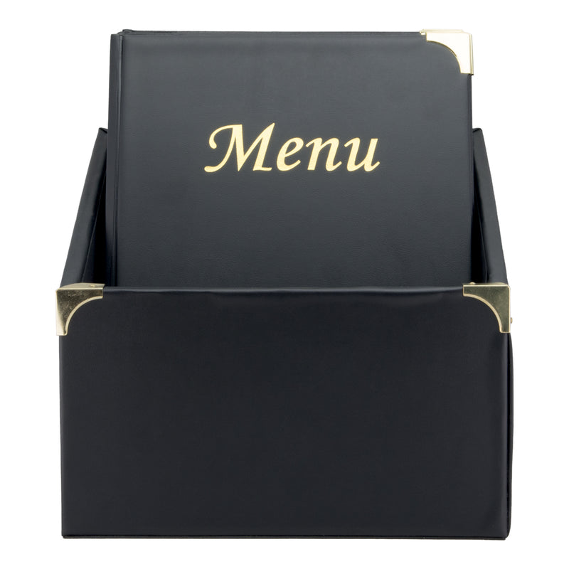 Load image into Gallery viewer, Securit Menu Holders - Boxes Basic - Black 30,5x27x20cm - Pack of 2
