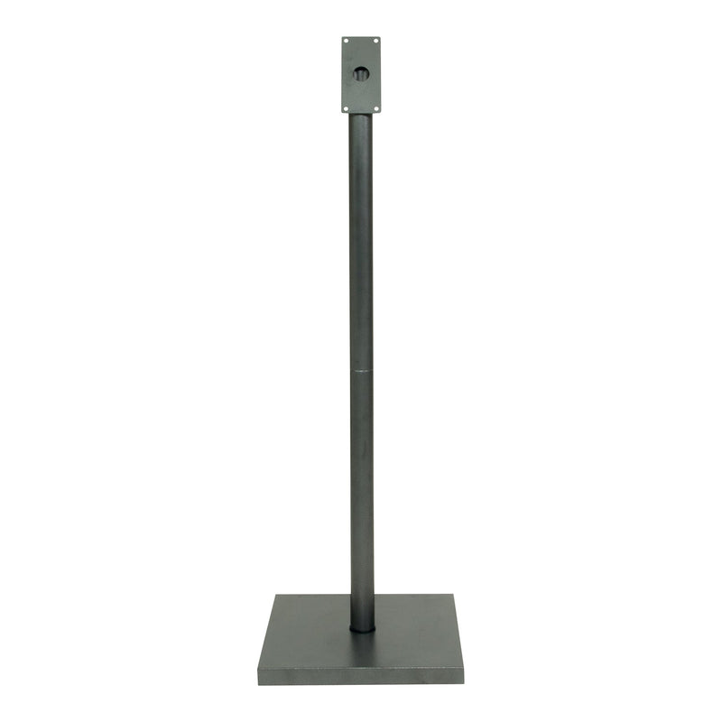 Load image into Gallery viewer, Securit Information Display Set - Coated Steel Gun Grey 6A4 LED - Display + Pole &amp; Base + Battery
