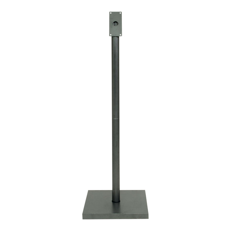 Load image into Gallery viewer, Securit Information Display Set - Coated Steel Gun Grey 3A4 LED - Display + Pole &amp; Base + Battery
