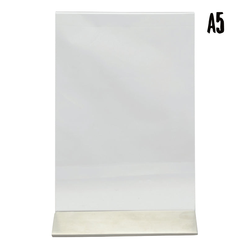 Load image into Gallery viewer, Securit Posterframes - Table - Transparent 24,3x15x7,4cm - Pack of 6
