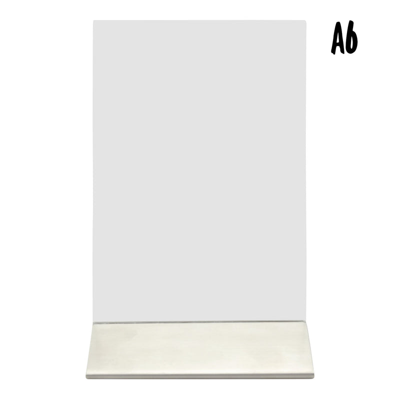 Load image into Gallery viewer, Securit Posterframes - Table - Transparent 16,5x10,5x7,4cm - Pack of 6
