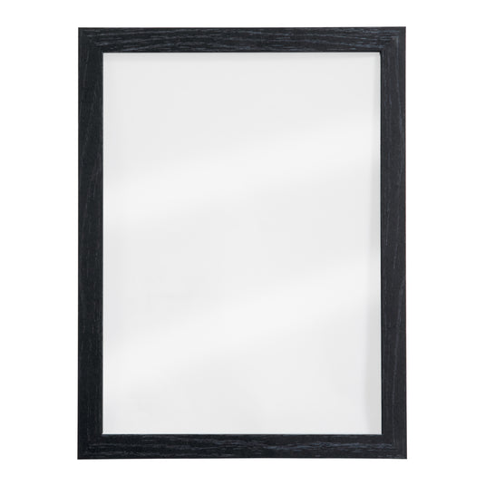 Set of six Securit Wall Chalkboards, Woody Transparent white 40x30x1cm, mounted on a wall for writing or display.