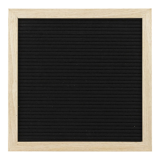 Letter Board & Chalkboard Gallery Wall Set - 6 Teak Letter Boards + 6 Woody Chalkboards + Letters + White Chalk Markers