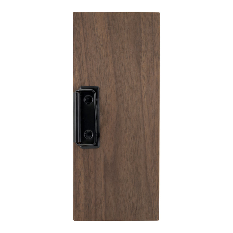 Load image into Gallery viewer, Securit Menu Holders - Walnut - Walnut 24x10x1cm - Pack of 10

