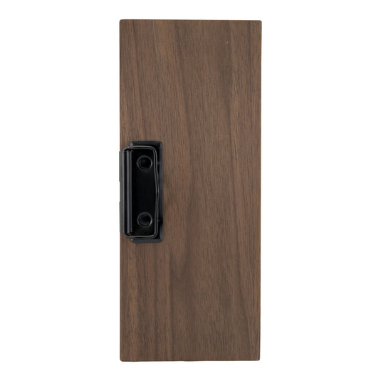 Securit Front-of-House Set - Walnut A4 Chopping Board - 10 Menu Holders + 10 Bill Presenters