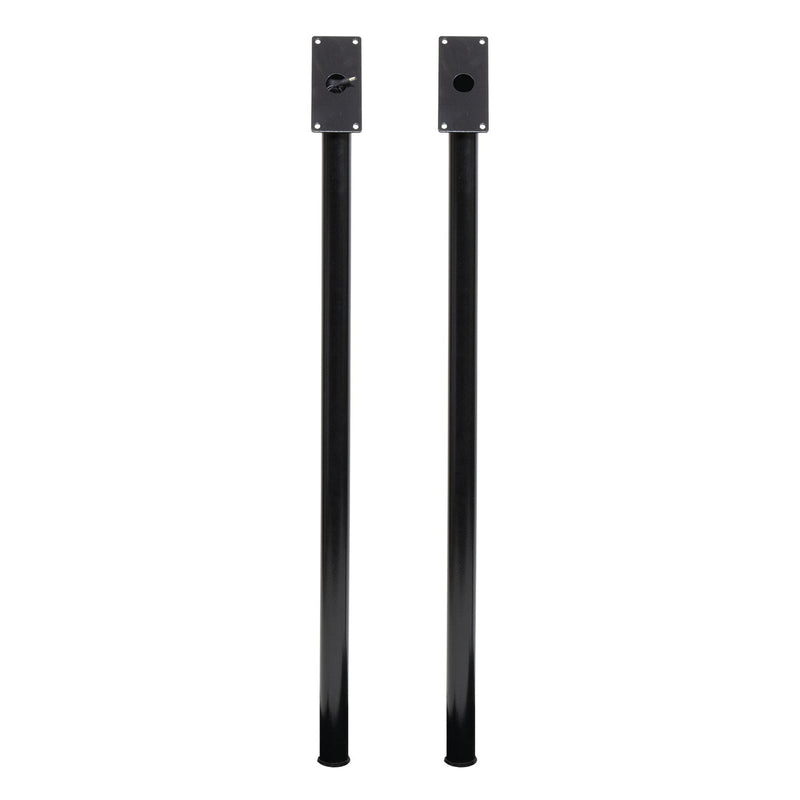 Load image into Gallery viewer, Securit Information Display Set - Black Star XXL 8A4 LED - Display + Poles &amp; Base + Battery
