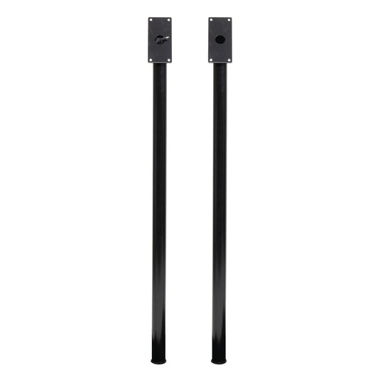 Securit Information Display Set - Black Star XXL 8A4 LED - Display + Poles & Base + Battery