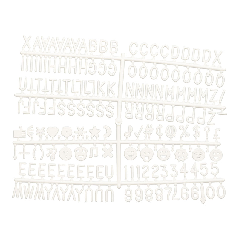 Load image into Gallery viewer, Securit Wall Board - Letter Board - White 29x26x1cm - Pack of 6
