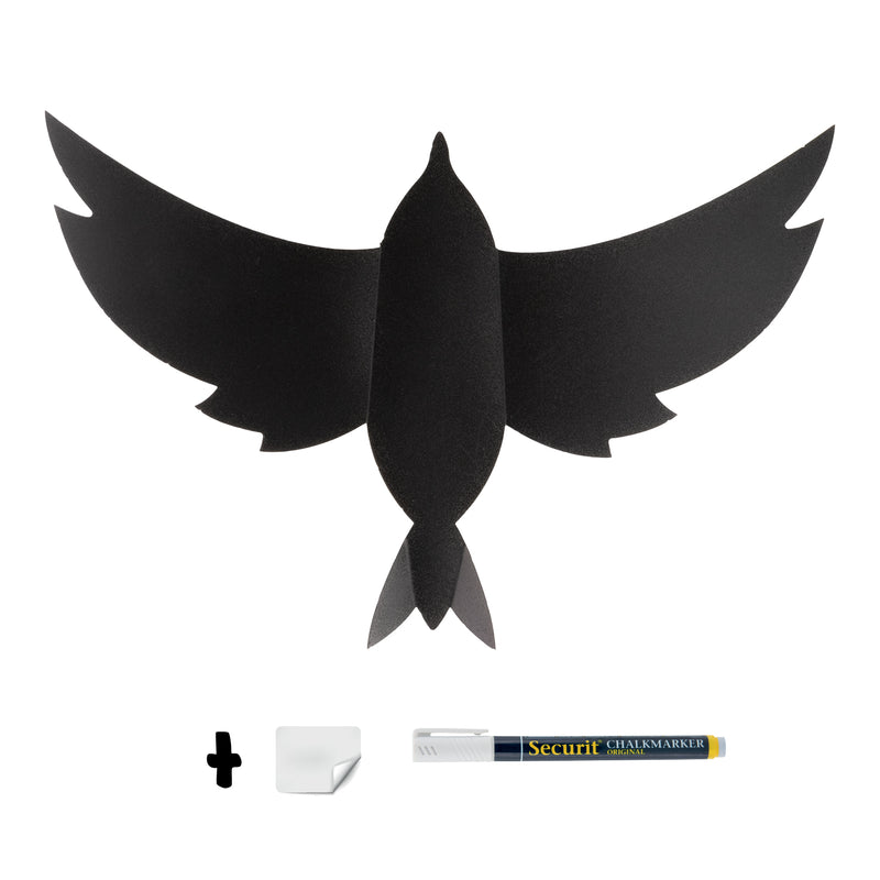 Load image into Gallery viewer, Securit Wall Chalkboards - 3D Silhouette - Black 14x21,6x1cm - Pack of 10
