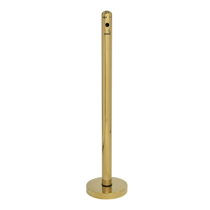 Load image into Gallery viewer, Securit Barriers Systems - Smoke Pole - Gold 104x25x25cm
