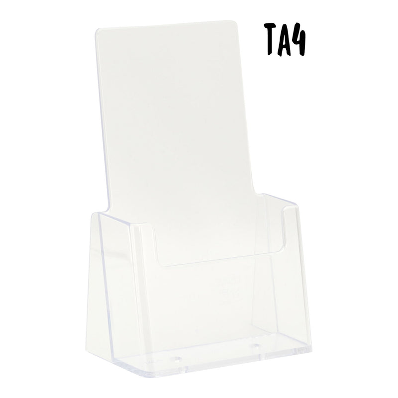 Load image into Gallery viewer, Securit Brochure Holder - Transparent 11x18x6,5 - Pack of 14
