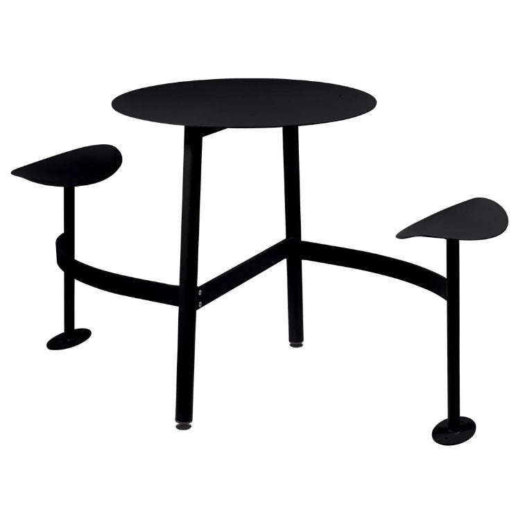 Load image into Gallery viewer, BOLDER 2-Seater Modular Round Outdoor Table with Integrated Seating
