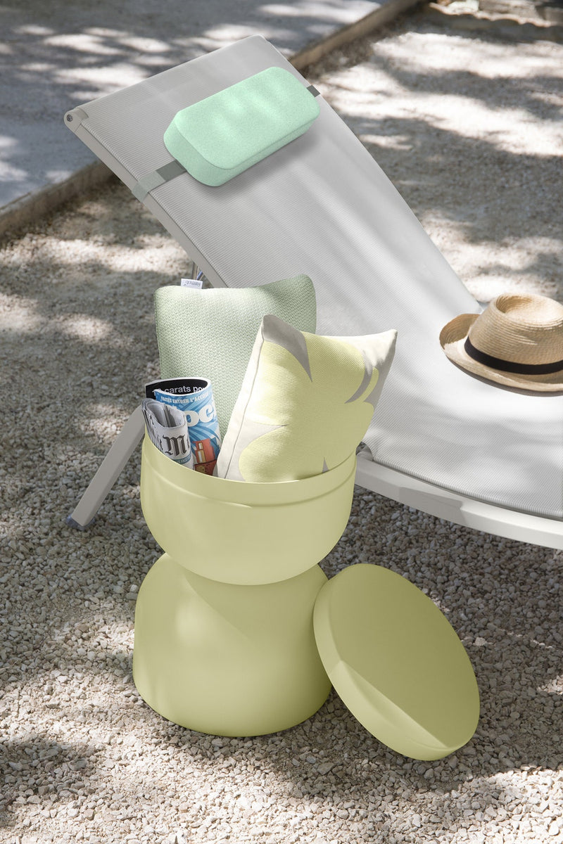 Load image into Gallery viewer, Fermob Color Mix Headrest for Sun Loungers 44 x 15 x 5.5 cm – lifestyle
