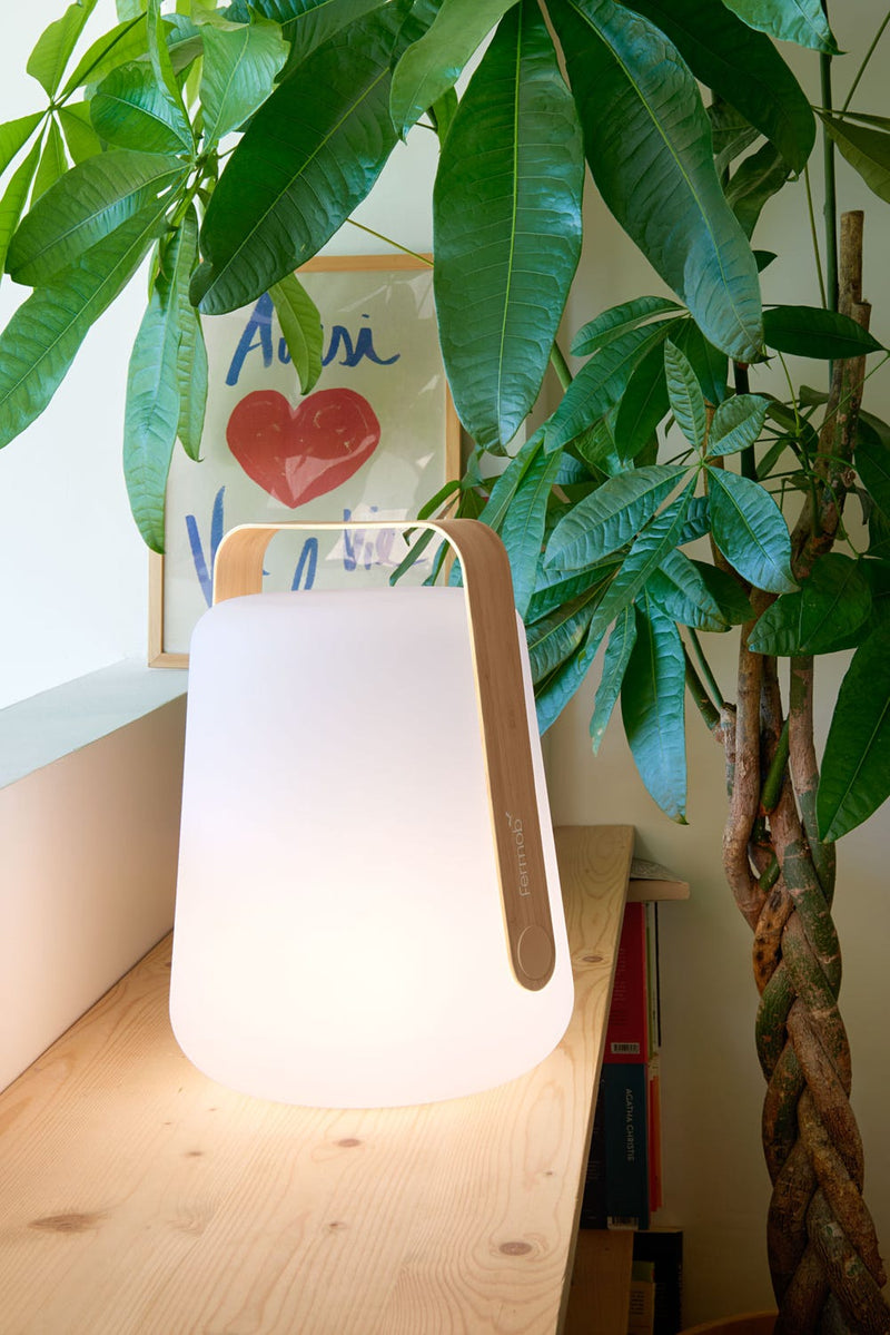 Load image into Gallery viewer, Fermob Balad² Bamboo Wireless Lamp – lifestyle
