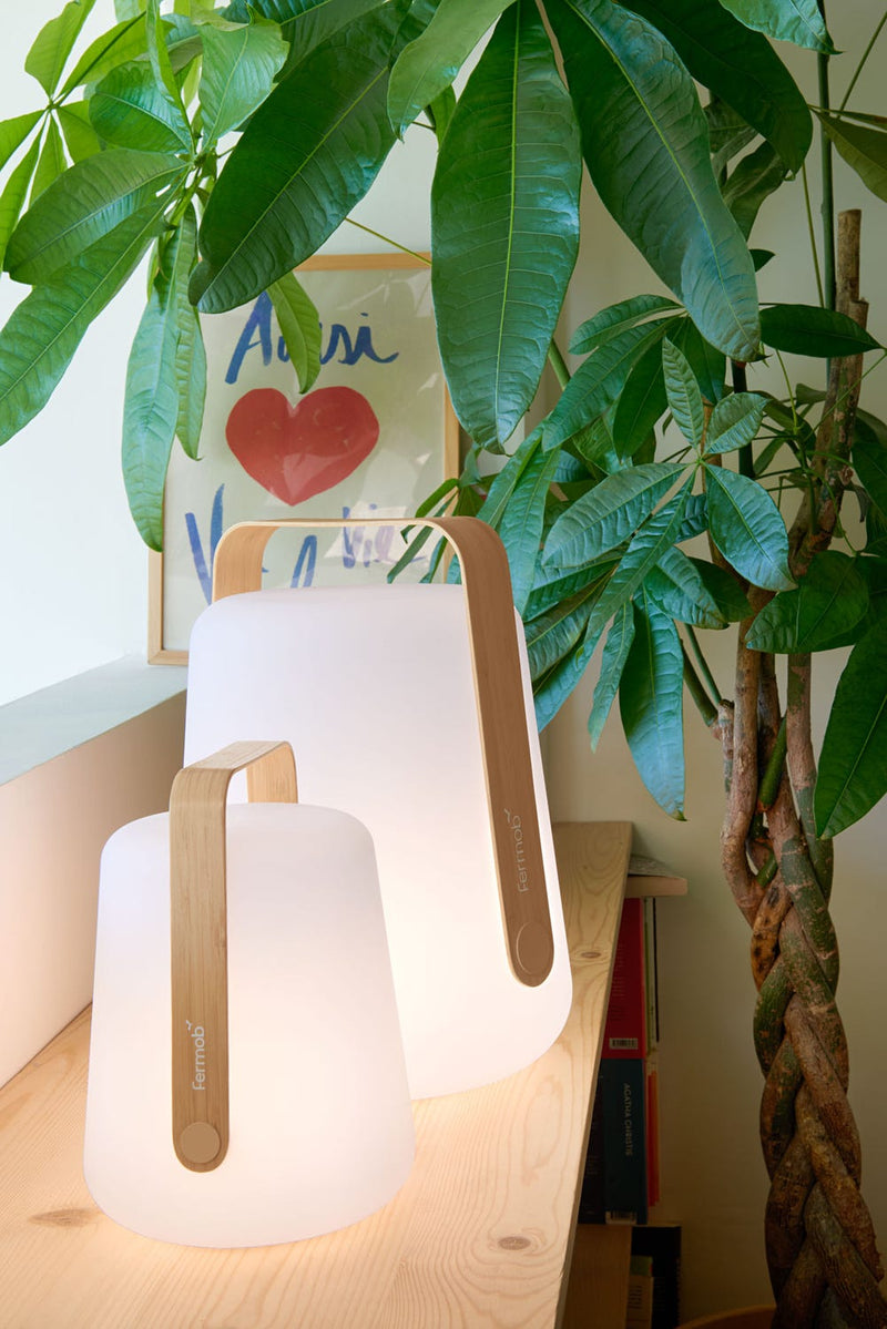 Load image into Gallery viewer, Fermob Balad² Bamboo Wireless Lamp – lifestyle
