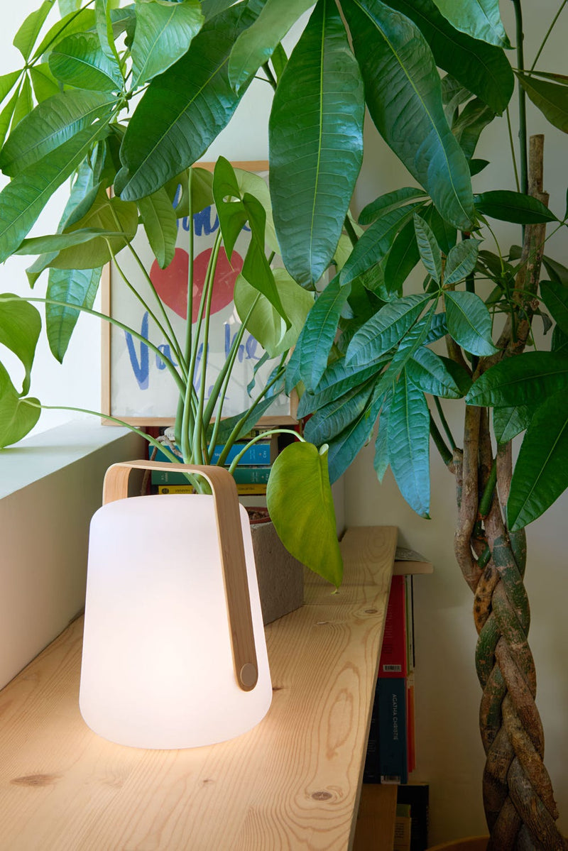 Load image into Gallery viewer, Fermob Balad² Bamboo Wireless Lamp – lifestyle
