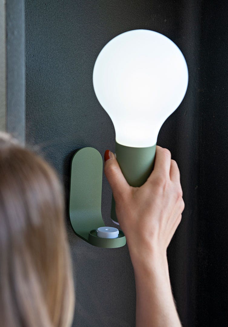 Load image into Gallery viewer, Fermob Aplô Wireless Wall Light – lifestyle
