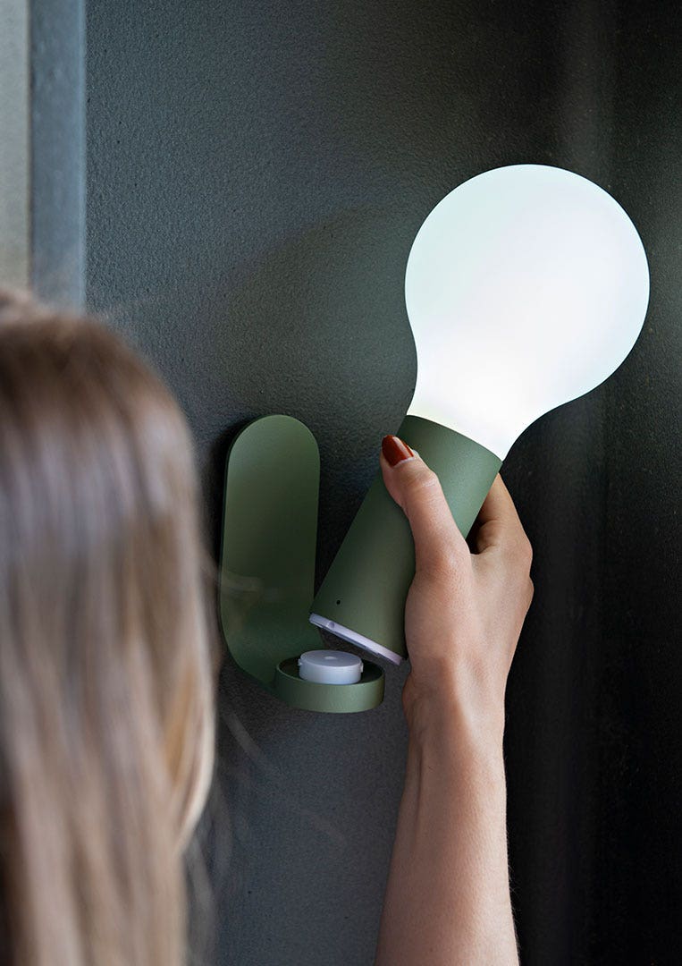 Load image into Gallery viewer, Fermob Aplô Wireless Wall Light – lifestyle
