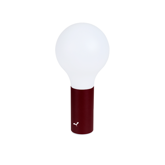 Fermob Aplô Wireless Lamp H.24 cm – Black Cherry