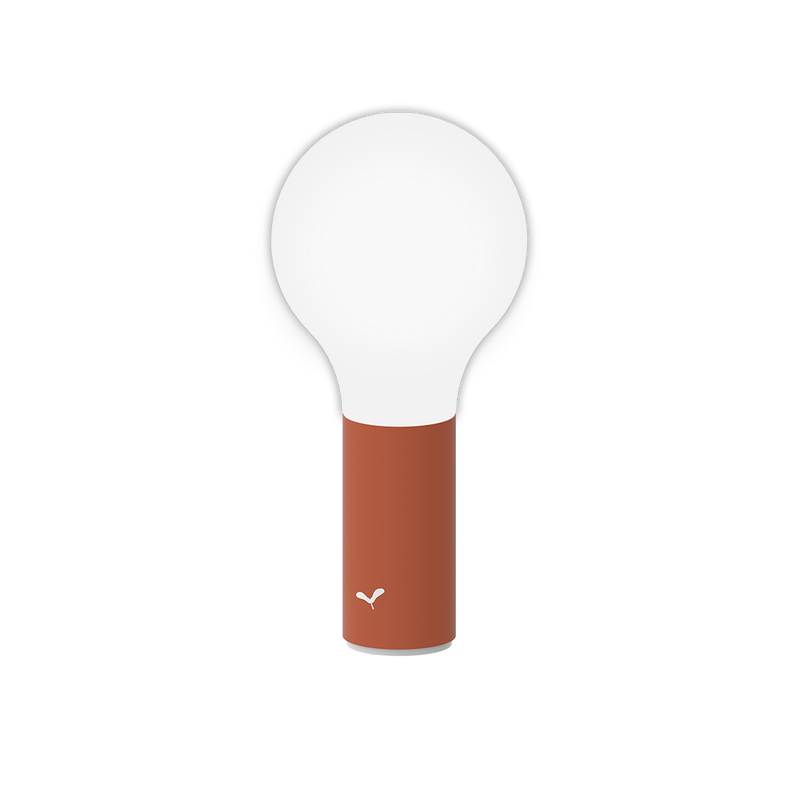 Load image into Gallery viewer, Fermob Aplô Wireless Lamp H.24 cm – Red Ochre
