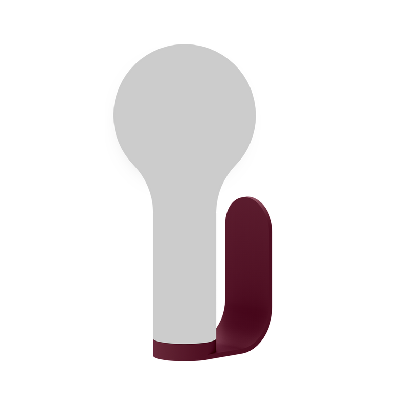 Load image into Gallery viewer, Fermob Aplô Wall Light Bracket – Black Cherry
