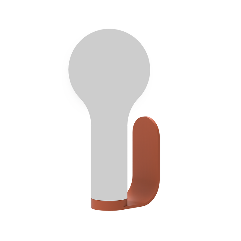 Load image into Gallery viewer, Fermob Aplô Wall Light Bracket – Red Ochre
