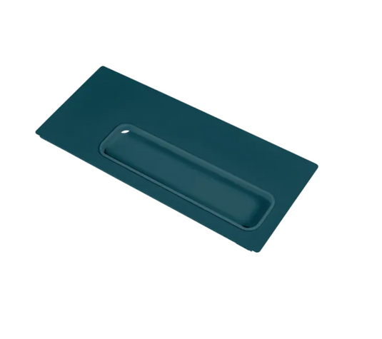 Blue Rivage Duo Shelf by Fermob with 101x41.5cm dimensions, featuring a sleek, modern design for stylish storage.