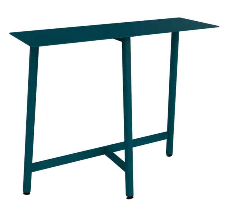 Load image into Gallery viewer, Fermob Bolder Counter bar table made of metal, featuring a colorful, modern design suitable for indoor or outdoor use.

