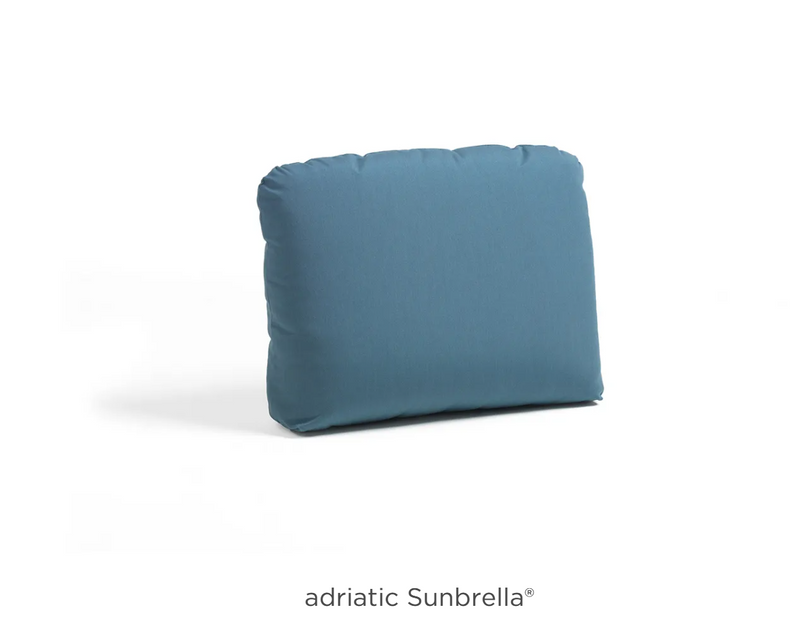 Load image into Gallery viewer, Nardi Komodo outdoor back cushion in sunbrella fabric, designed for comfortable outdoor seating on the Nardi Komodo furniture.
