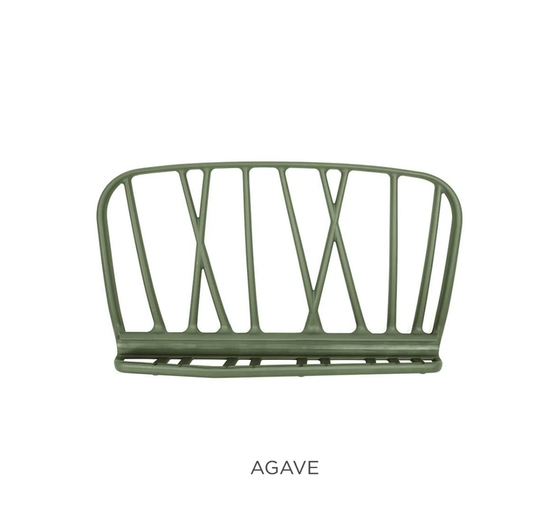 Load image into Gallery viewer, Nardi Komodo sofa armrest with agave-colored upholstery, part of Nardi's Komodo accessories collection, designed for comfort and style.
