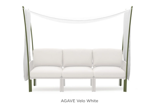 Komodo Ombra 3 sunshade accessory for Nardi sofa, featuring a stylish, durable fabric design for outdoor shading.