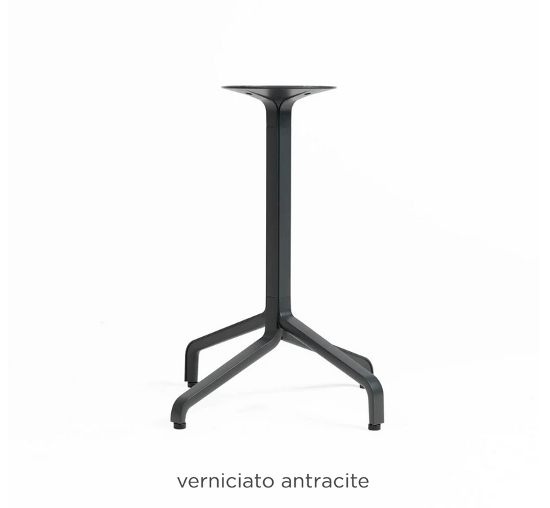 Load image into Gallery viewer, Antracite Nardi Base Frasca Mini Fix table base for outdoor patio furniture, designed for Nardi tables.

