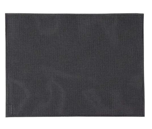 Antracite Fermob Placemat measuring 45x35 cm, made of durable material, with a sleek, modern design for dining tables.