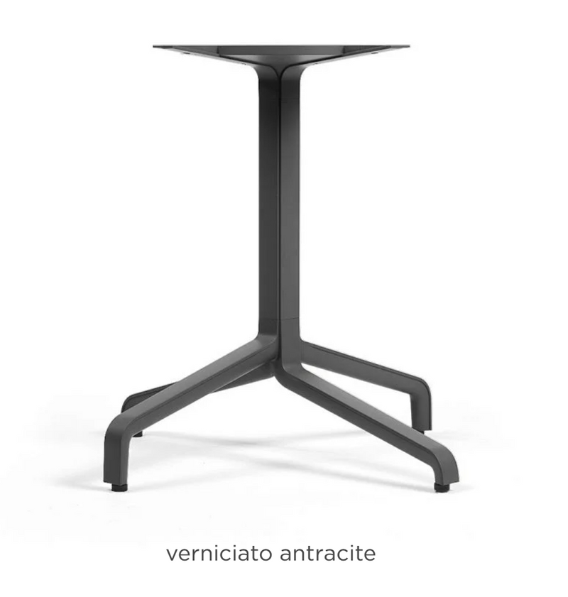 Load image into Gallery viewer, Antracite Nardi Frasca Maxi Fix table base with sturdy metal construction for outdoor hospitality tables.

