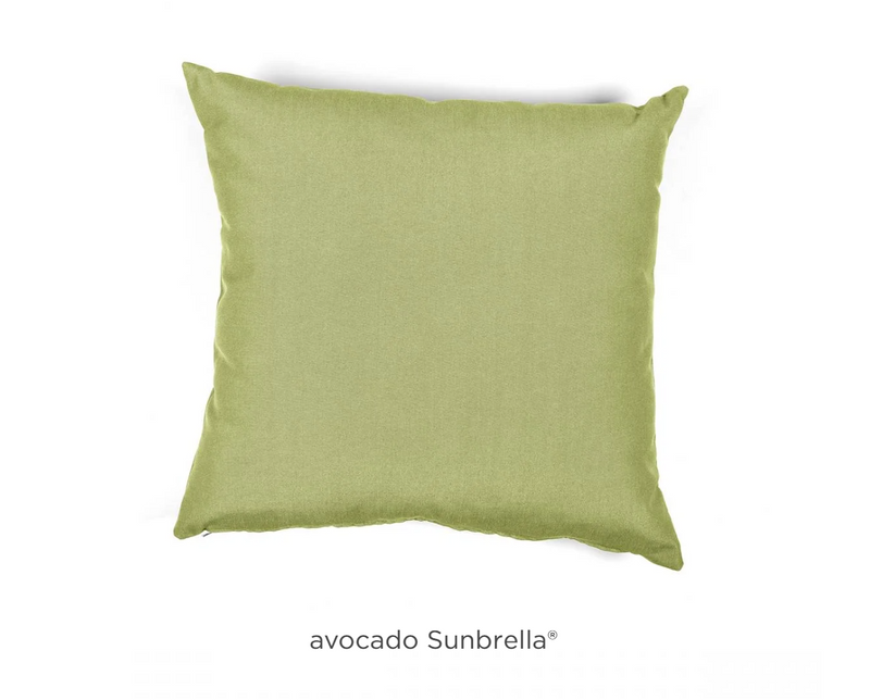 Load image into Gallery viewer, Nardi outdoor decorative cushion with avocado print, designed for outdoor seating, by Custom Wood Designs.
