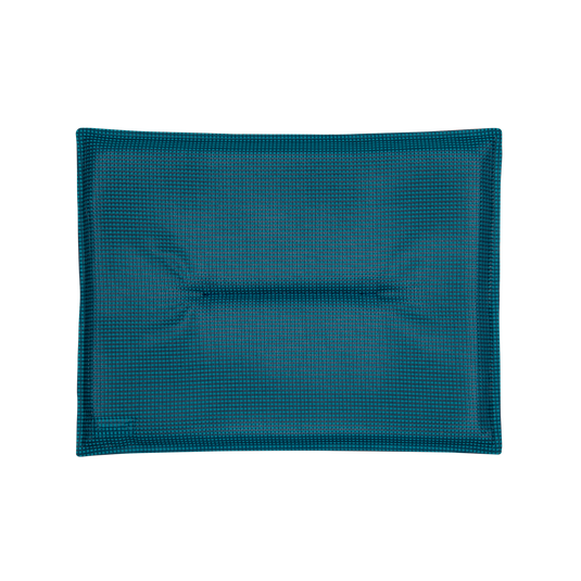 Fermob Basics Bistro Outdoor Seat Cushion 38 x 28 cm – Stereo Acapulco Blue