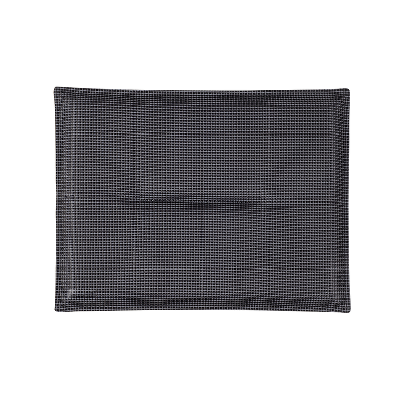 Load image into Gallery viewer, Fermob Basics Bistro Outdoor Seat Cushion 38 x 28 cm – Stereo Anthracite
