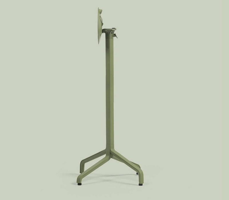 Load image into Gallery viewer, Nardi Base Frasca High Folding table base with handle, outdoor furniture support, durable metal construction
