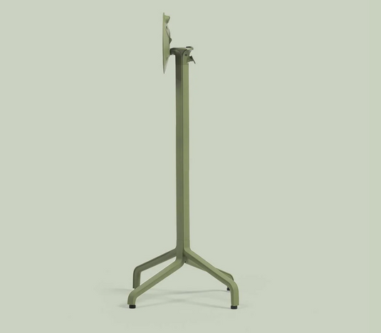 Nardi Base Frasca High Folding table base with handle, outdoor furniture support, durable metal construction